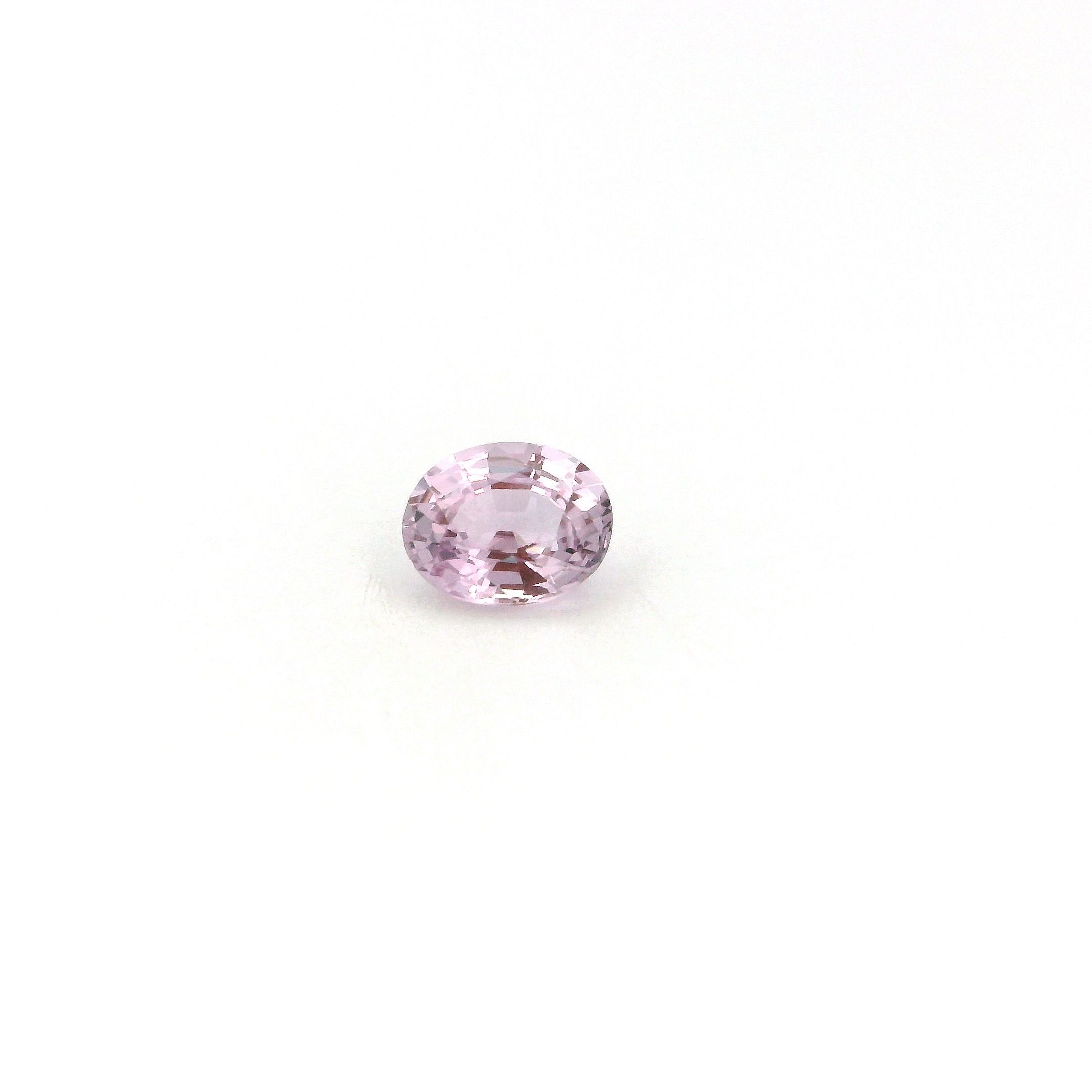 SAPPHIRE FACETED 0.43ct PINK Purple pink EC MADAGASCAR NONE