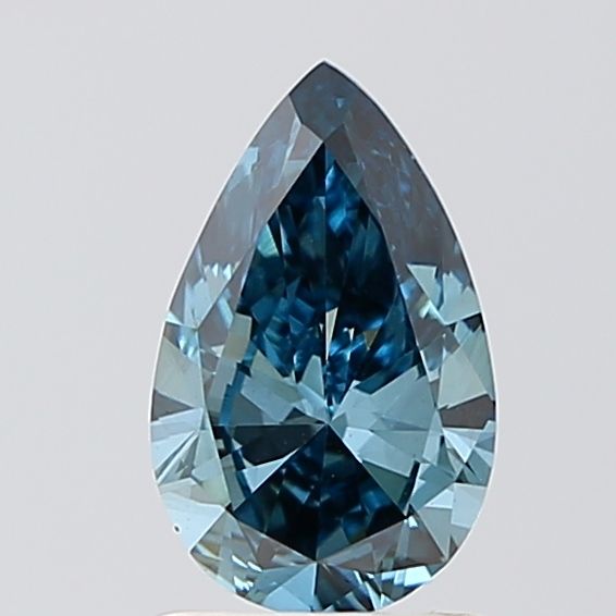 1.09 CT Fancy Deep Greenish Blue PEAR