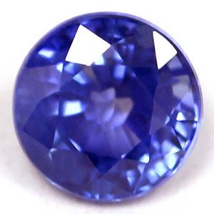 Szafir 1,12 ct, niebieski, szlif okrągły