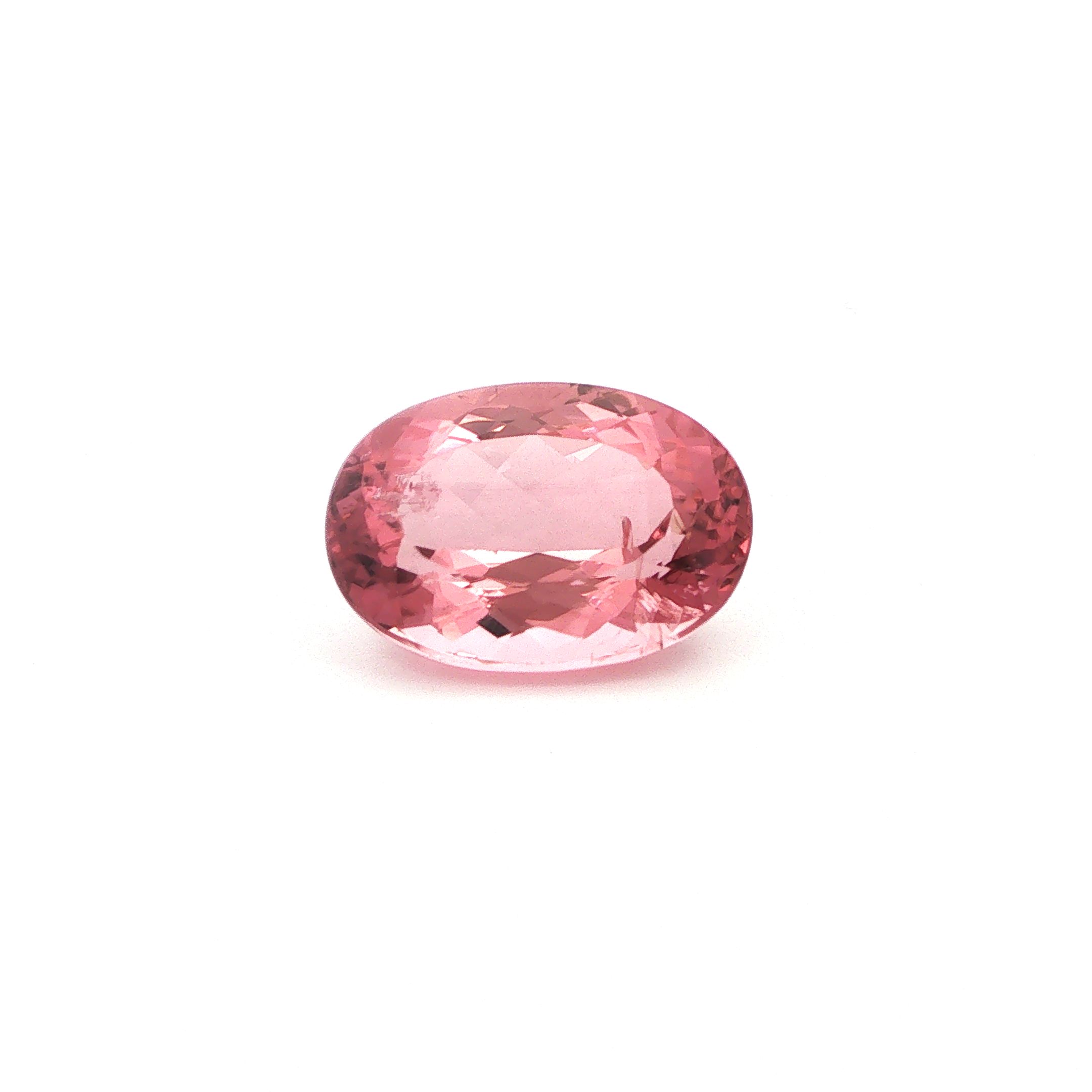 14.09 ct Oval tourmaline