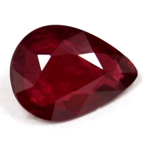 RUBY FACETED 0.98ct RED Deep Red SI REST_OF_AFRICA HEATED