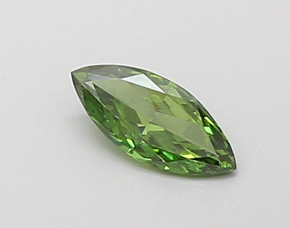 0.24 CT Fancy Vivid Green MARQUISE