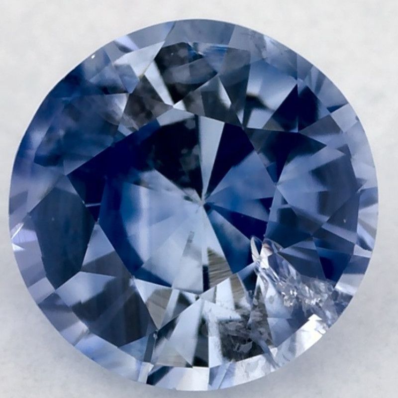 Szafir 1,43 ct, niebieski, szlif okrągły
