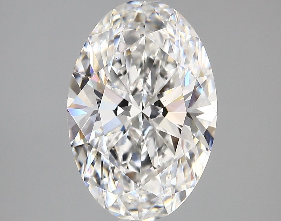 Diamant Ovale 3.56 ct - Couleur E - Pureté VS1