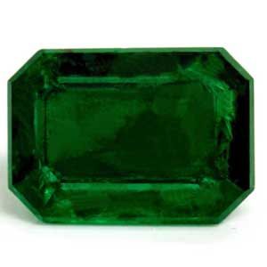 Szmaragd 1,27 ct, zielony, szlif szmaragdowy