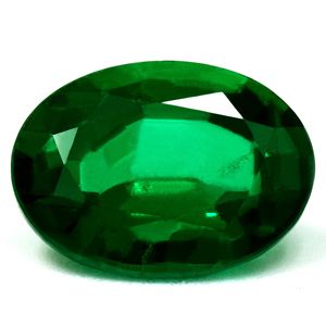 Szmaragd 2,68 ct, zielony, szlif owalny