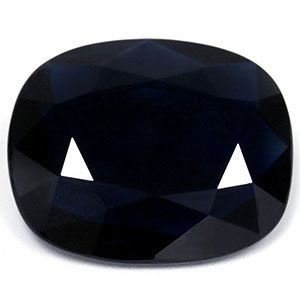 Szafir 13,57 ct, niebieski, szlif cushion