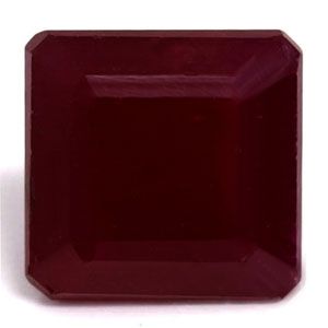 RUBY FACETED 1.54ct RED Deep Red SI REST_OF_AFRICA NONE