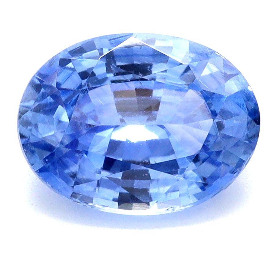 SAPPHIRE FACETED 1.47ct BLUE EC SRILANKA HEATED