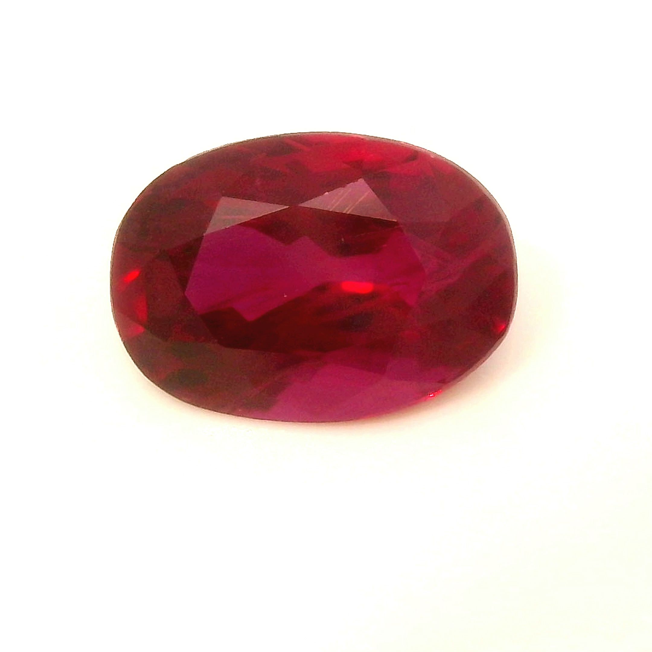 Rubin 1,62 ct, czerwony, szlif cushion