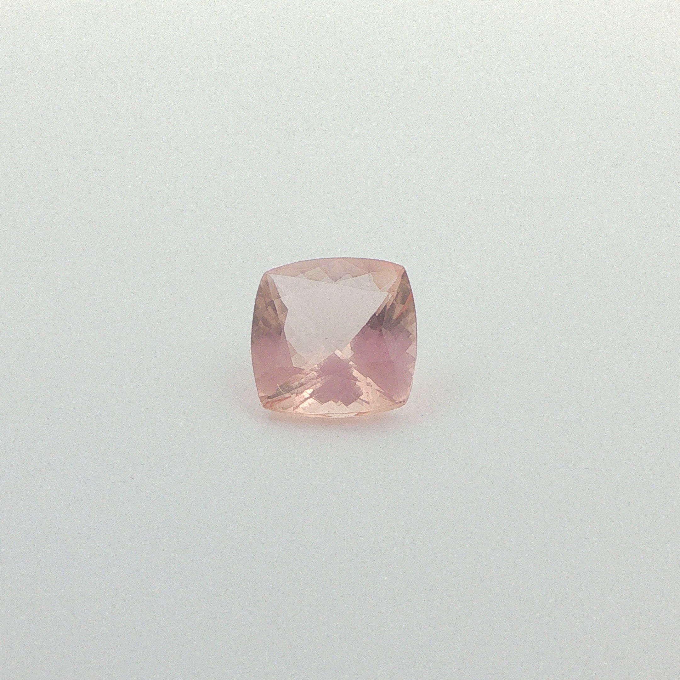 6.42 ct Oval Morganite