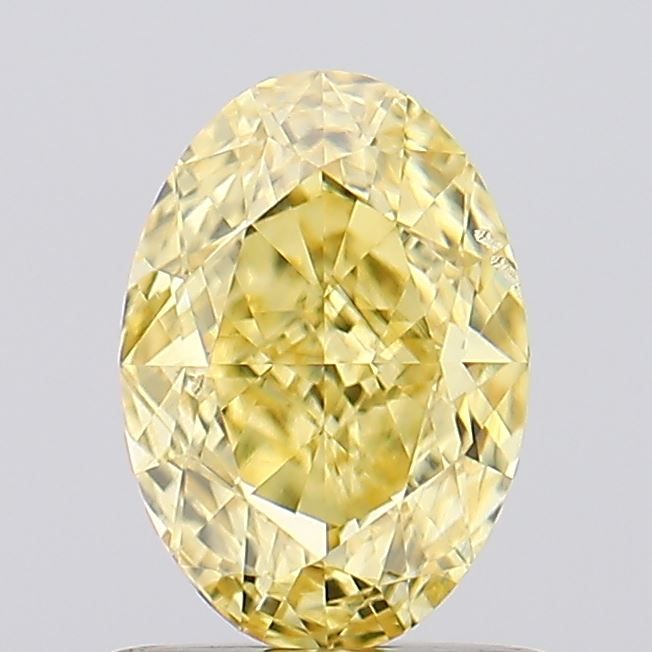 1.05 CT Fancy Vivid Yellow OVAL