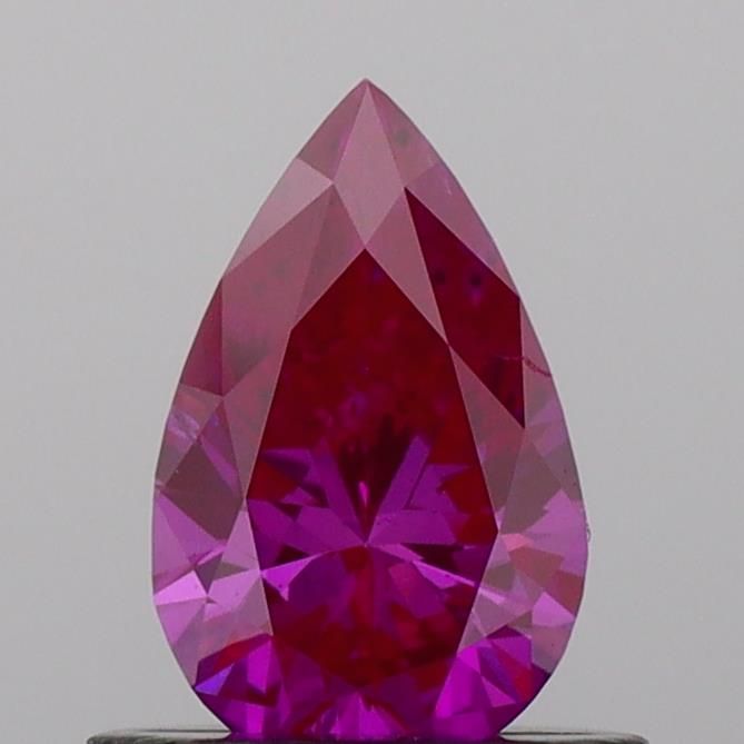 0.58 CT Fancy Deep Pink PEAR