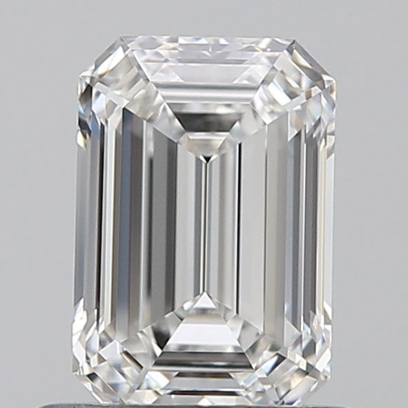 Diamant Émeraude 0.81 ct - Couleur F - Pureté FL