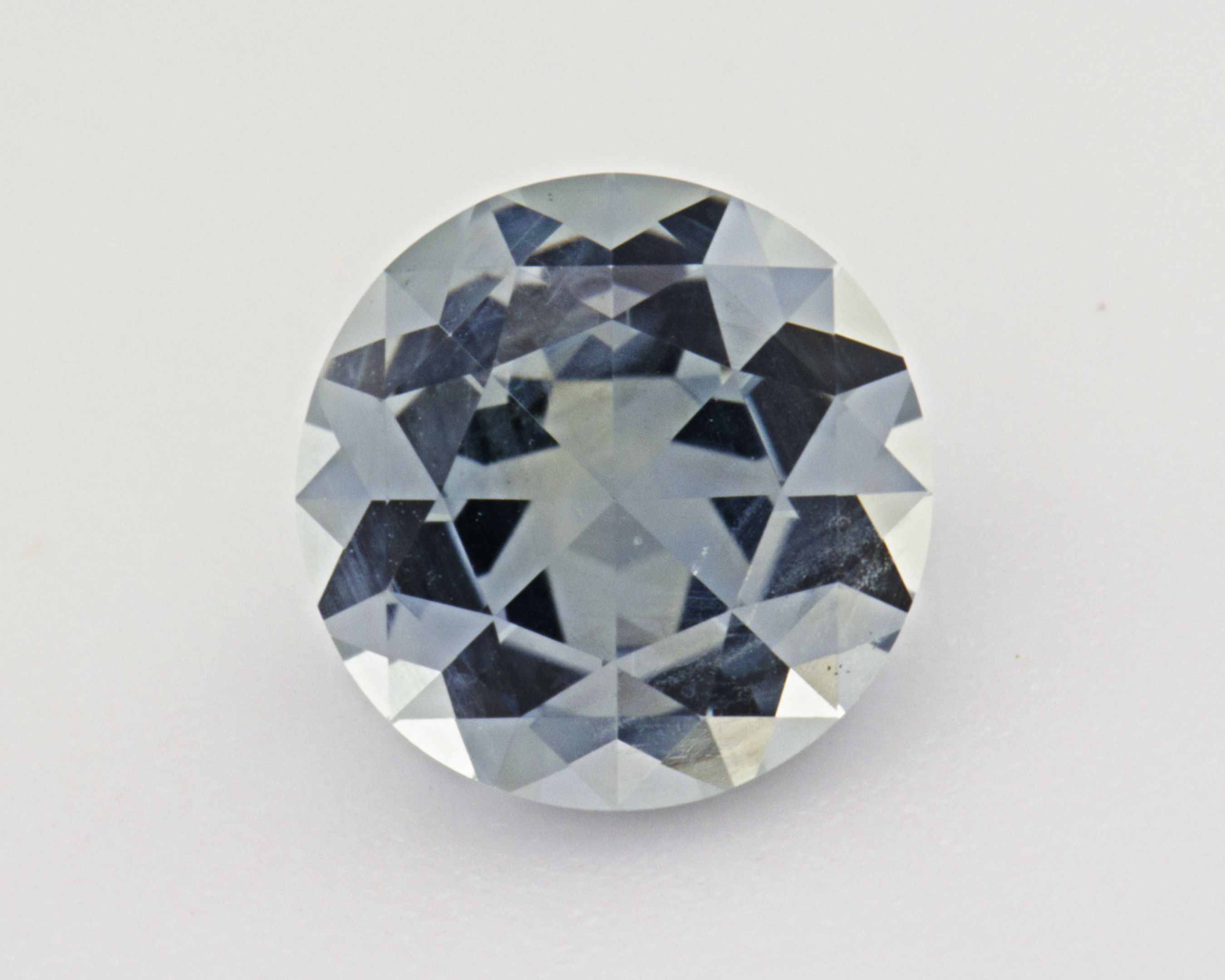Szafir 1,18 ct, morski, szlif okrągły