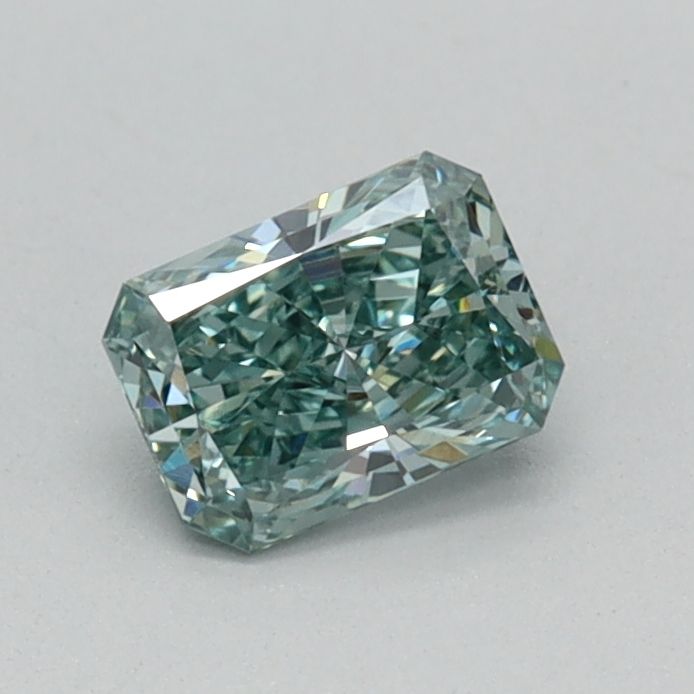 0.38 CT Fancy Vivid Green RADIANT