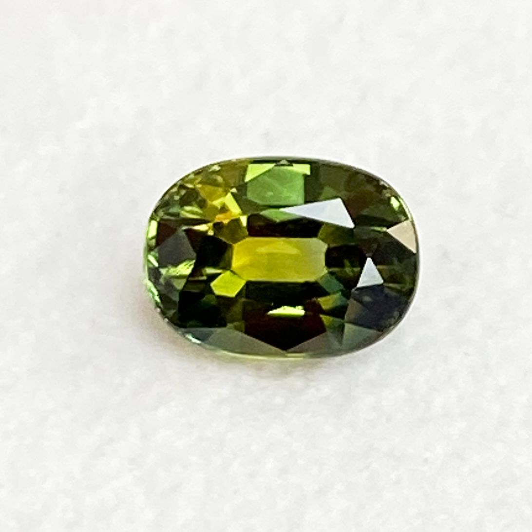 SAPPHIRE FACETED 1.14ct MULTI_COLOR MULTI_COLOR EC AUSTRALIA HEATED