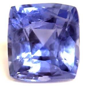 Szafir 1,18 ct, niebieski, szlif cushion