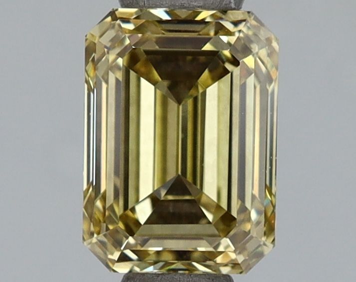 1.01 CT Fancy Vivid Yellow EMERALD