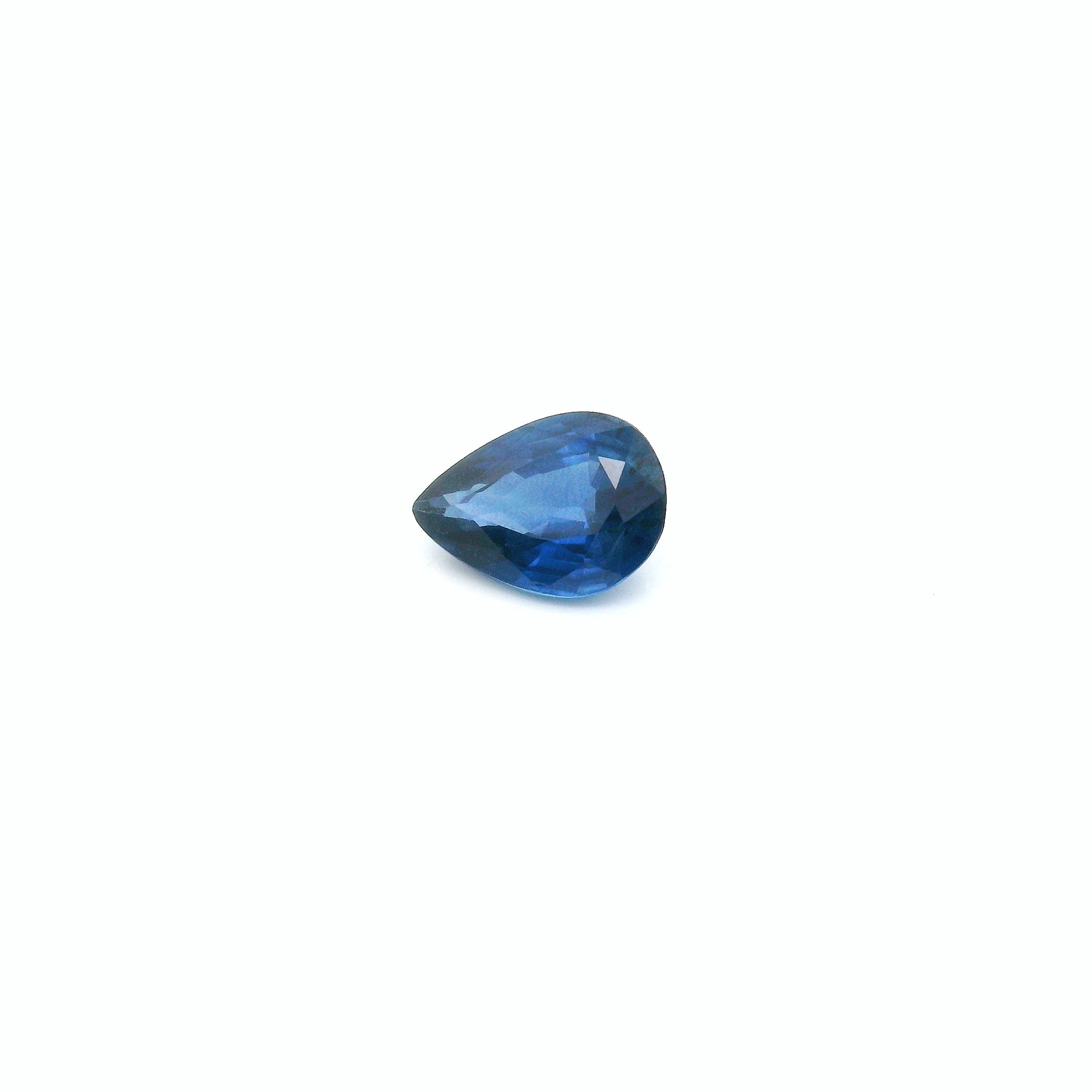 0.91 ct Pear sapphire