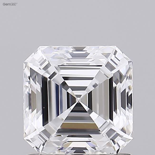 Diamant Asscher 1.20 ct - Couleur D - Pureté VS2