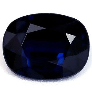 Szafir 1,48 ct, niebieski, szlif owalny