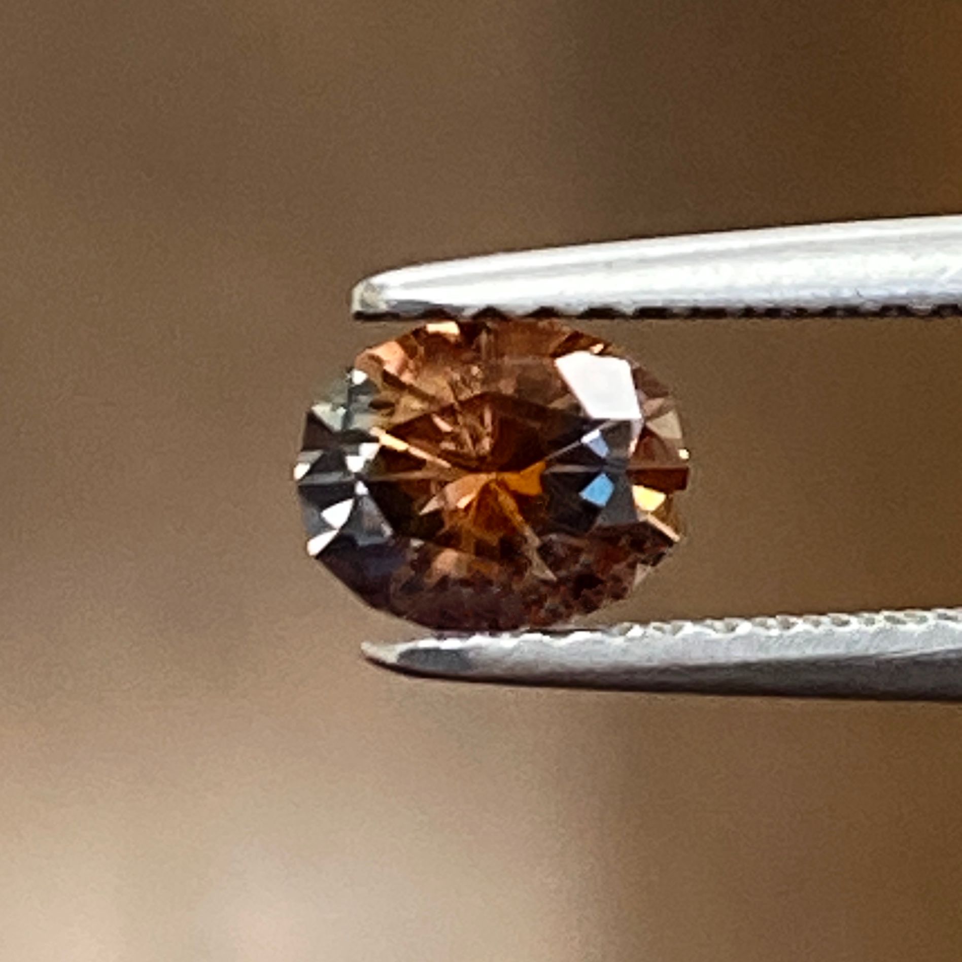 SAPPHIRE FACETED 0.94ct ORANGE Orange EC UNITEDSTATES HEATED