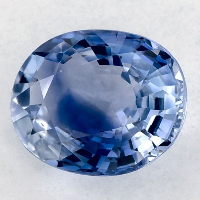 Szafir 2,31 ct, niebieski, szlif owalny