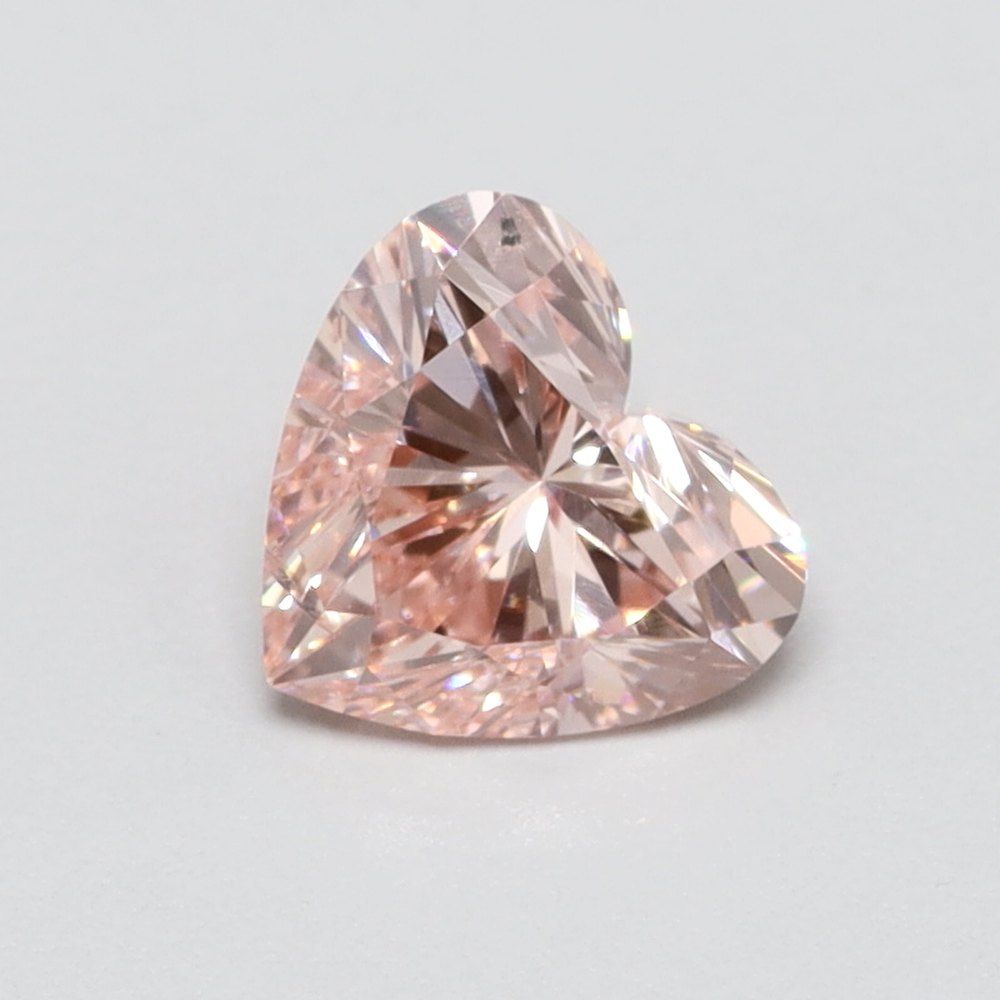 0.33 CT Fancy Intense Pink HEART