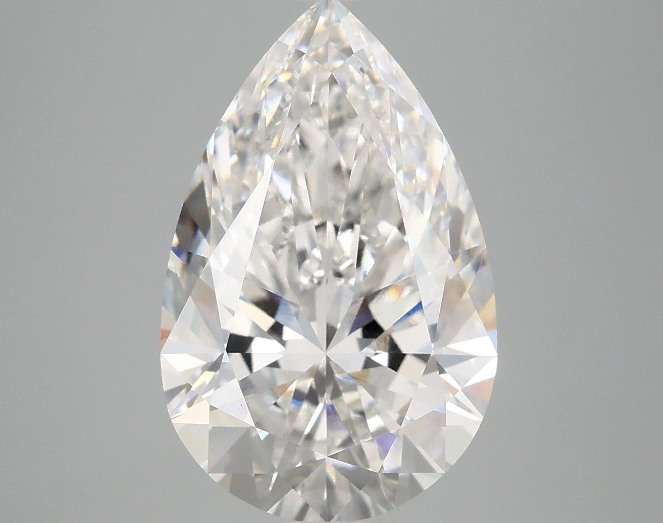 Diamant Poire 5.05 ct - Couleur E - Pureté VS1