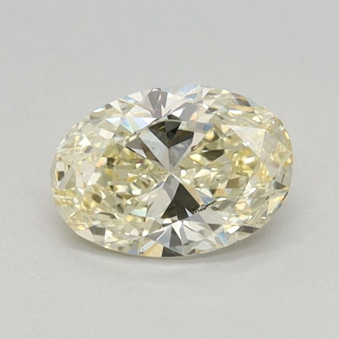 0.4 CT Fancy Light Yellow OVAL