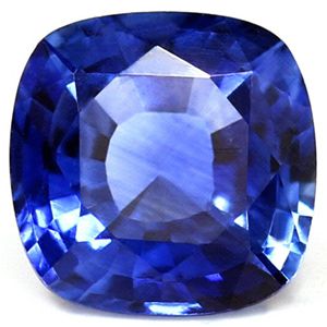 SAPPHIRE FACETED 1.1ct BLUE Intense Blue EC SRILANKA HEATED