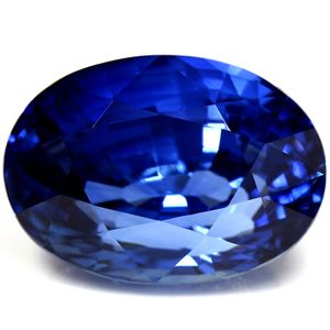 Szafir 5,56 ct, niebieski, szlif owalny