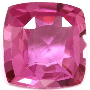 SAPPHIRE FACETED 1.38ct PINK Medium Pink SI MADAGASCAR NONE