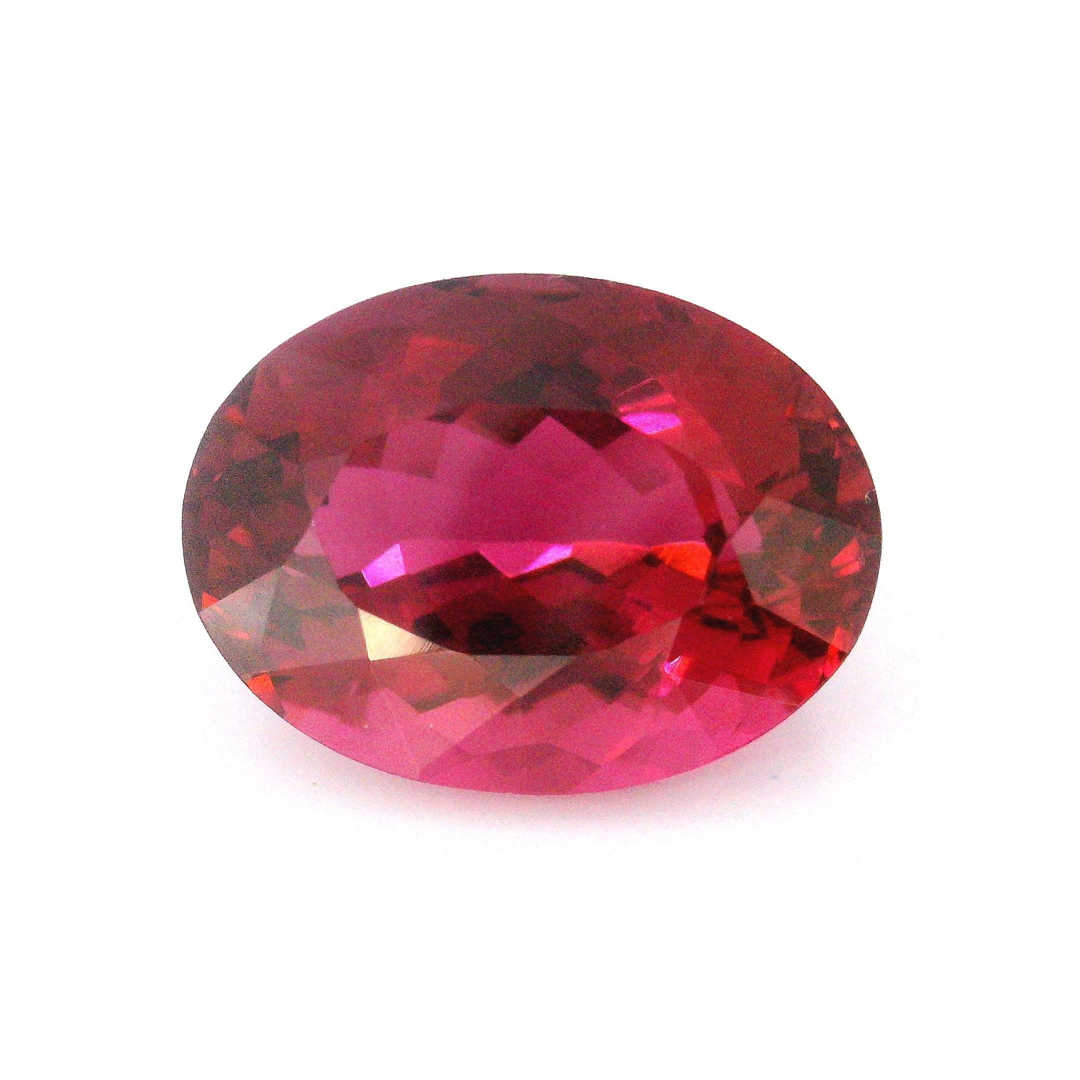 Turmalin 9,77 ct, różowy, szlif owalny