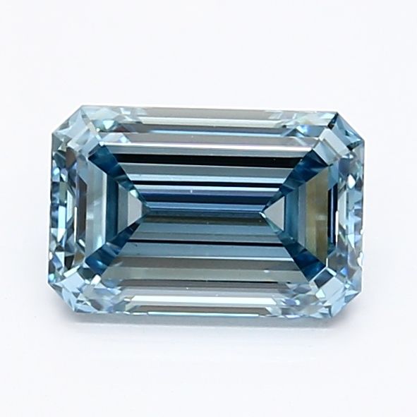1.01 CT Fancy Intense Blue EMERALD