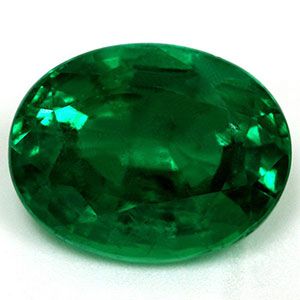 Szmaragd 3,18 ct, zielony, szlif owalny
