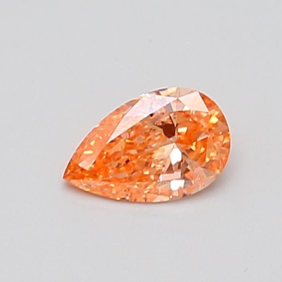 0.5 CT Fancy Intense Orange PEAR