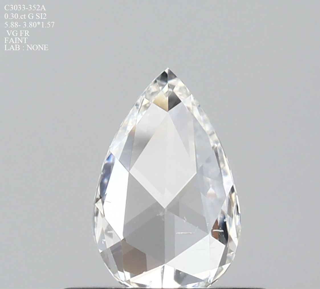 Prírodný diamant rose, SI2,...