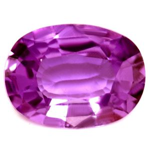 Szafir 1,23 ct, różowy, szlif owalny