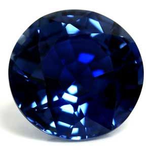 SAPPHIRE FACETED 1.24ct BLUE Intense Blue EC SRILANKA NONE