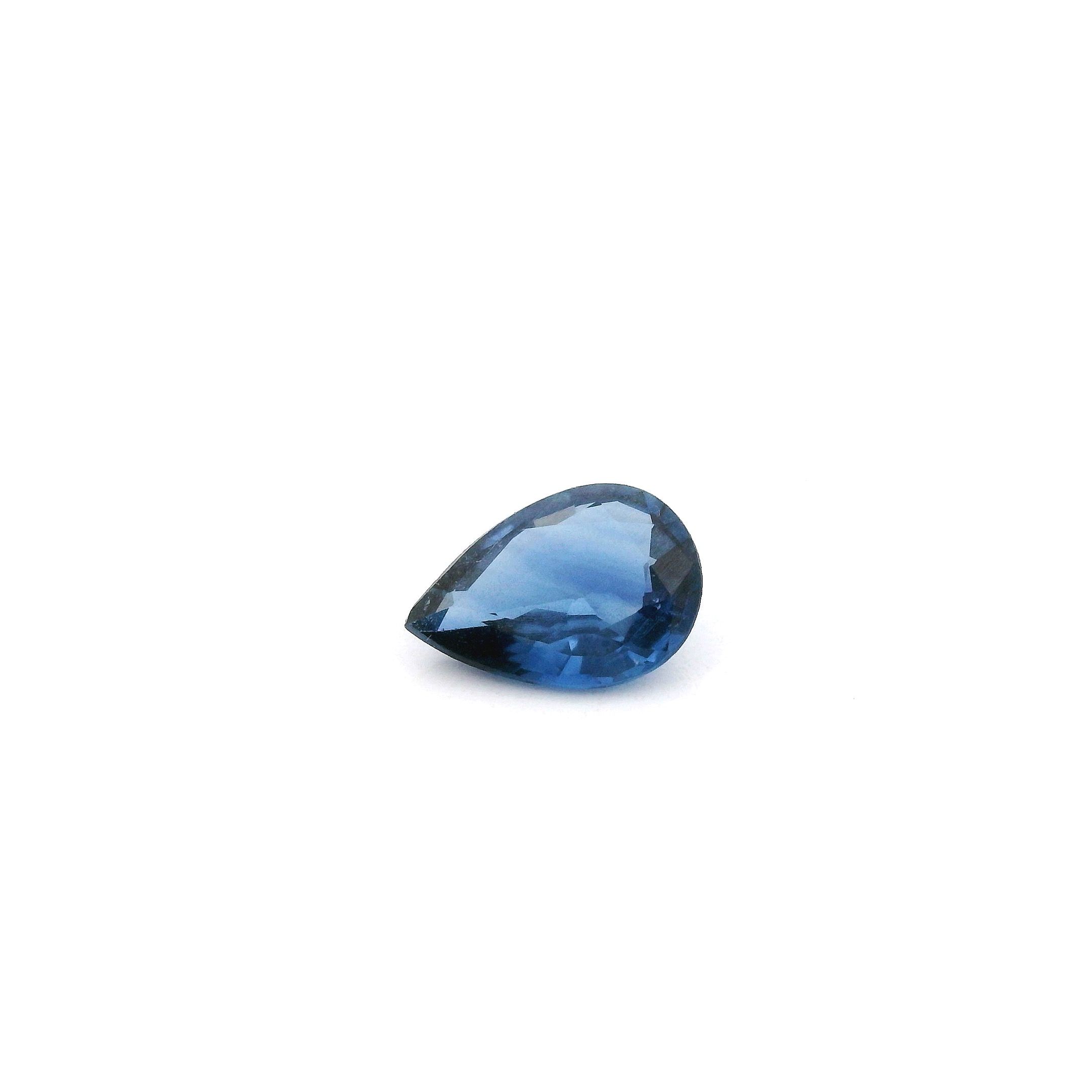 SAPPHIRE FACETED 0.65ct BLUE Intense SI THAILAND HEATED