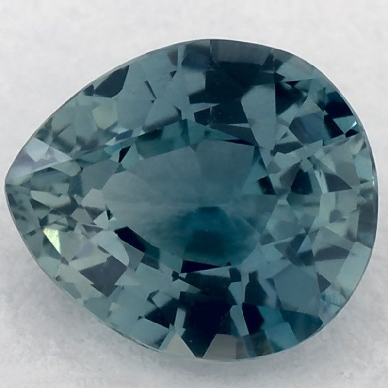 Szafir 1,14 ct, niebieski, szlif gruszka