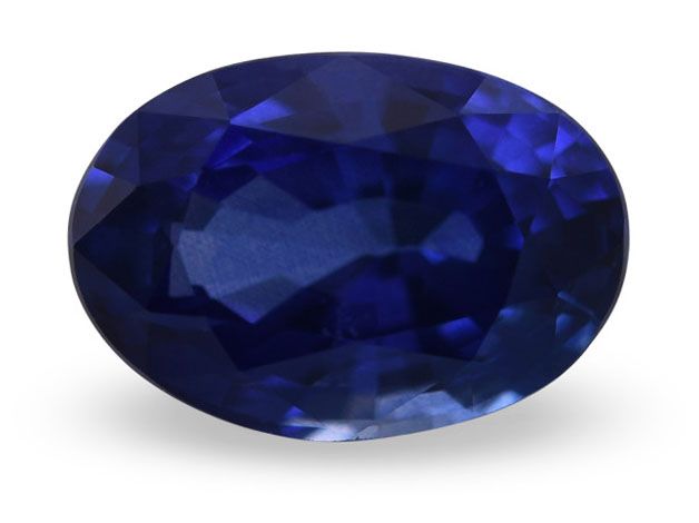 SAPPHIRE FACETED 1.35ct BLUE Blue EC SRILANKA HEATED