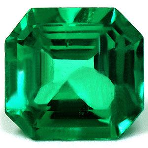 Szmaragd 3,02 ct, zielony, szlif szmaragdowy