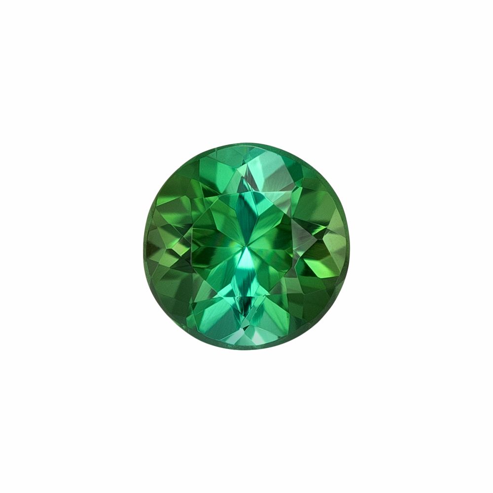 TOURMALINE FACETED 0.42ct GREEN SI BRAZIL HEATED