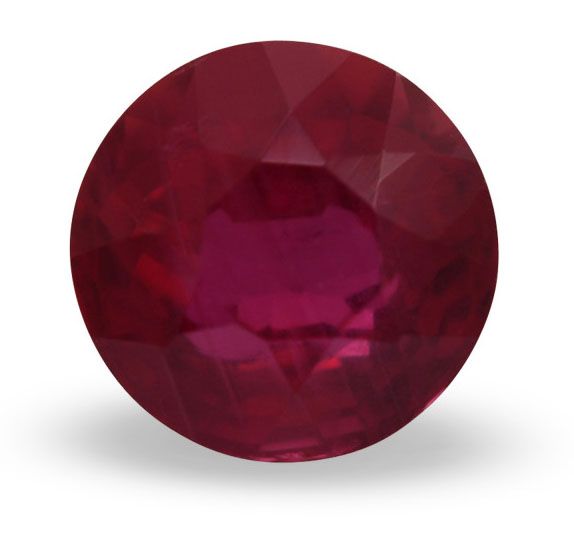 RUBY FACETED 0.66ct RED Red EC MADAGASCAR HEATED