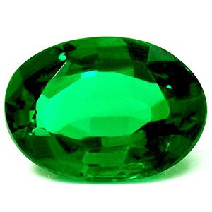 Szmaragd 2,36 ct, zielony, szlif owalny