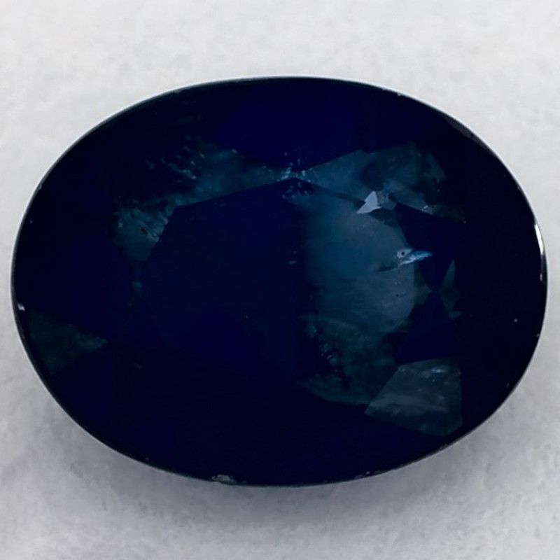 Szafir 1,81 ct, niebieski, szlif owalny