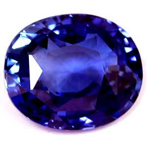 Szafir 6,48 ct, niebieski, szlif owalny